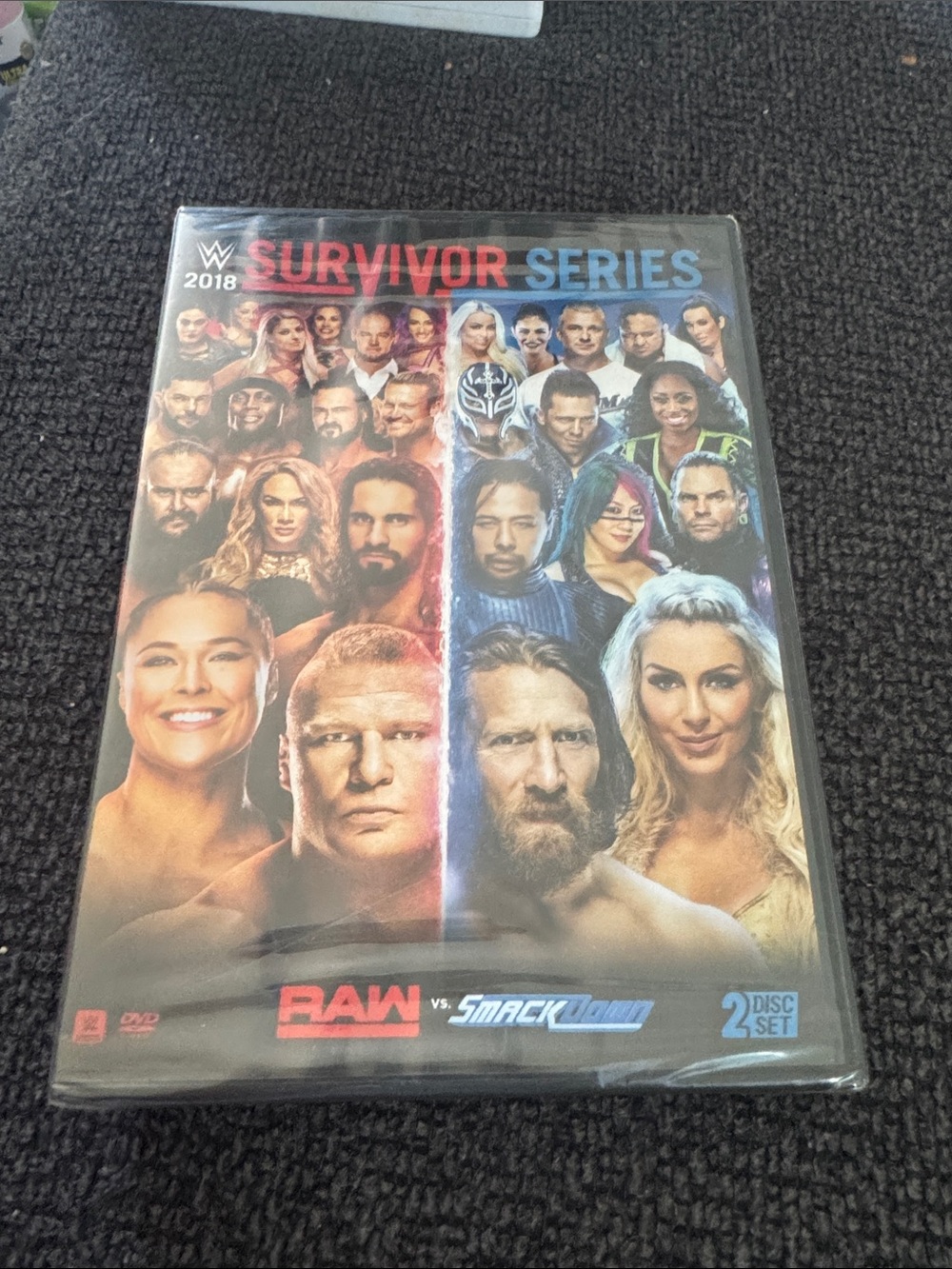 WWE Survivor Series 2018 DVD Raw vs Smackdown